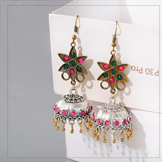 Soni Elegant Jhumki Earrings - Mina Designer Collection