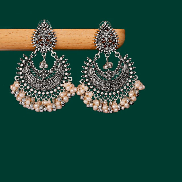 Sofia Jhumka Style Earrings - Mina Designer Collection